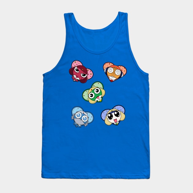 Space frogs in love 2.0. Tank Top by alexhefe